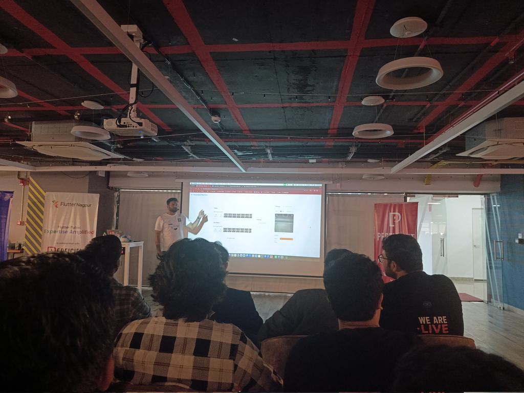 pawan_bhayde's tweet image. Flutter AI Fusion by Ajay sir tech lead at @NonStopio 
#FlutterPulse #FlutterNagpur #Flutter