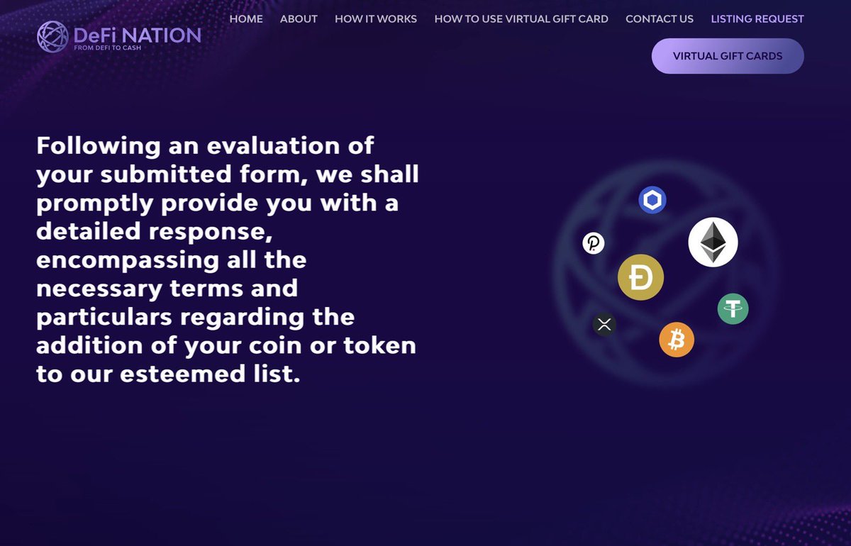 EstiaGroup's tweet photo. #CryptoOffRamp Add your coin/token on #DeFiNATION and make it usable everywhere #VISA or #MASTERCARD is accepted 🚀🚀 OFF-RAMP utility for your #crypto project! #NOKYC NO ACCOUNT needed!! The new way to OFF-RAMP your #crypto gains!! https://t.co/e4w1XbxGWQ…
#Crypto #CryptoCom https://t.co/witDfXwhIq