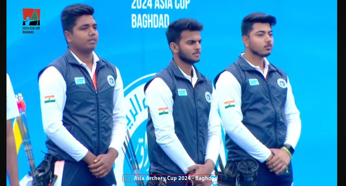 Archery Asia Cup 2024

Indian compound men team won Gold medal as they defeated Iran by 232-229 in Gold Medal match 

Team - Prathamesh Jawar , Kushal Dalal &amp; Priyansh