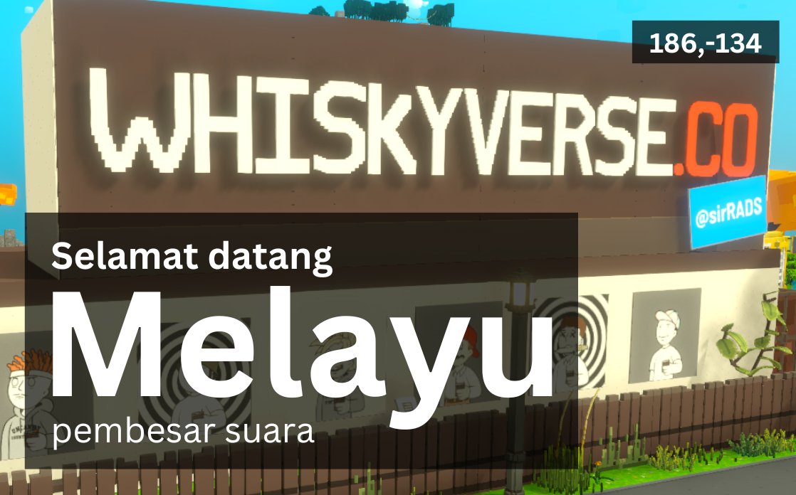 Mengalu-alukan rakan baru dari Indonesia, Malaysia, dan seterusnya 👋 Kami komited untuk menjadi pengalaman yang inklusif dan menjemput anda untuk melawat kami ❤️

Maaf tentang terjemahan 😄

We translated (poorly) our experience into Malay 😎

sandbox.game/en/experiences… #TheSandbox