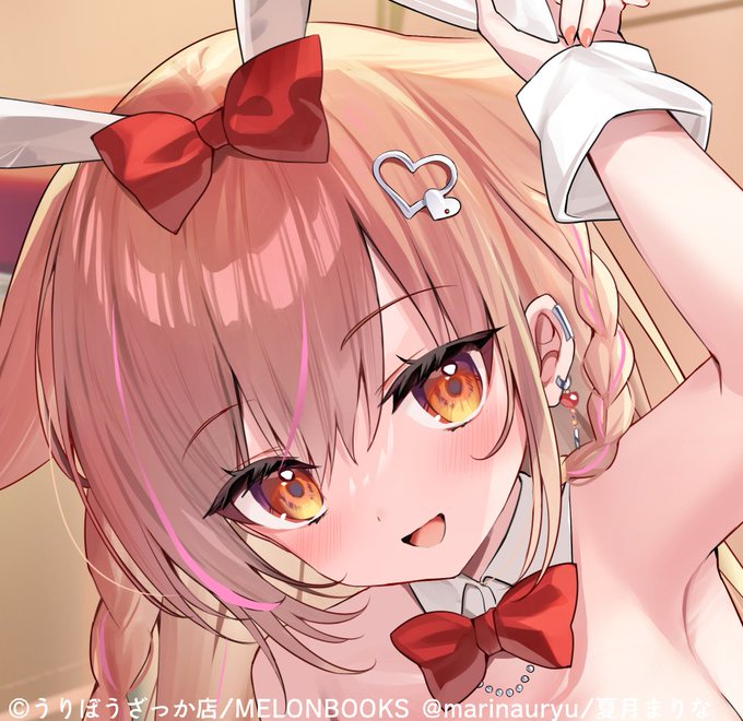 うりぼうざっか店様のバニー企画にてイラスト一枚描かせていただきました!🐇チラ見せ!【3月8日】の受注開始をおまちくださいませ～ 