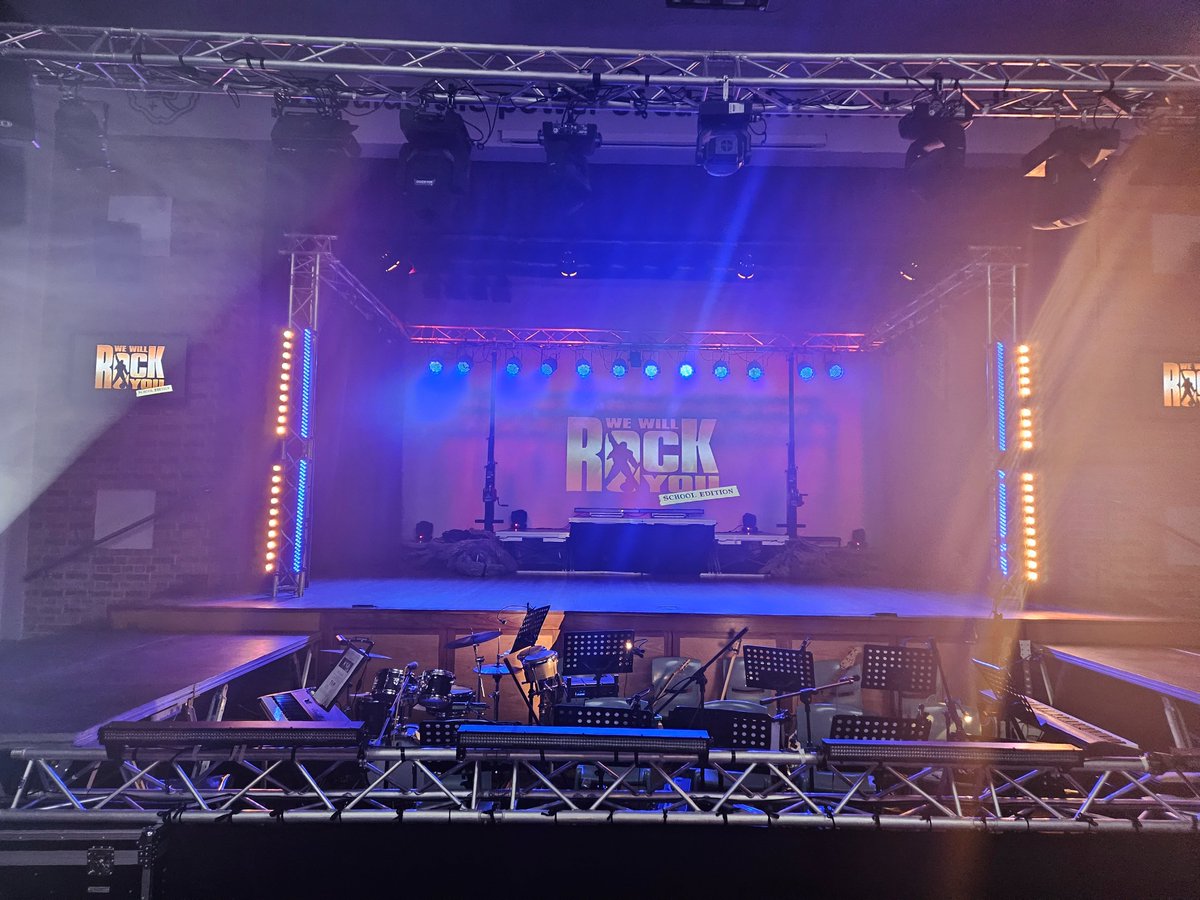 As a previous student <a href="/HighcliffeSch/">Highcliffe School</a>  and parent of a student, I had the privilege of conducting and working with the students on We Will Rock You this week. A wonderful experience working with young people and staff. Thankyou ❤️