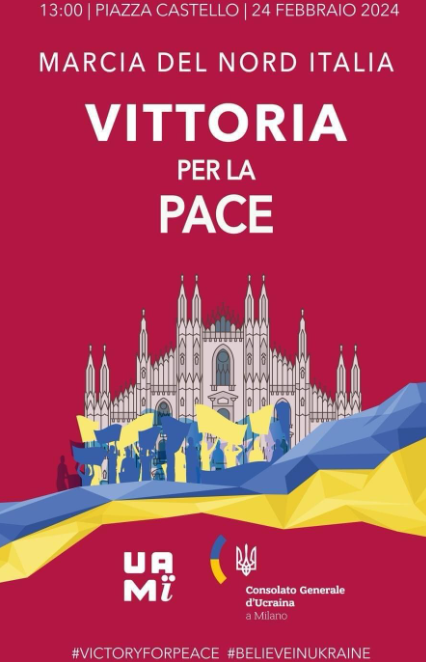 @front_ukrainian Milano, Italy. I will march for Ukraine this afternoon👇
#VictoryForPeace #WeStandForUkraine