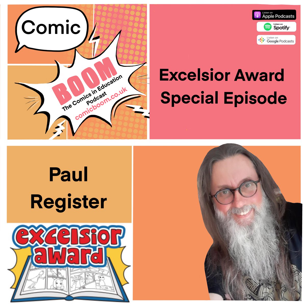 Looking for some new Graphic Novels for your classroom or library? In this week's episode of comicboom.co.uk Paul Register takes us through the 2024 @ExcelsiorAward short lists. Jam packed with high quality recommendations including @eruditebaboon and @NobrowPress
