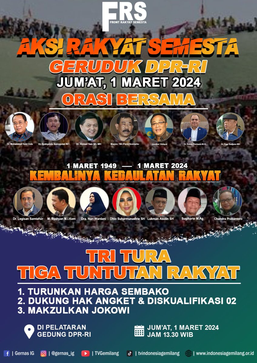 Jumat besok tanggal 1 Maret 2024