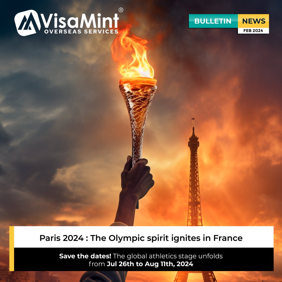 France to host Olympics 2024
International Sports Event will be held from Jul 26th to Aug 11th, 2024 in Paris

#Paris2024 #SportsExtravaganza #OlympicsInFrance #ParisOlympics #OlympicGames #RoadtoParis2024 #France2024 #OlympicSpirit #OlympicHost #ParisianGames #CountdownToParis