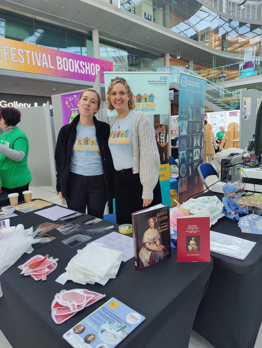 Visiting Norwich today? Go and see the JLCH team at the Forum, they would love to see you ⭐️