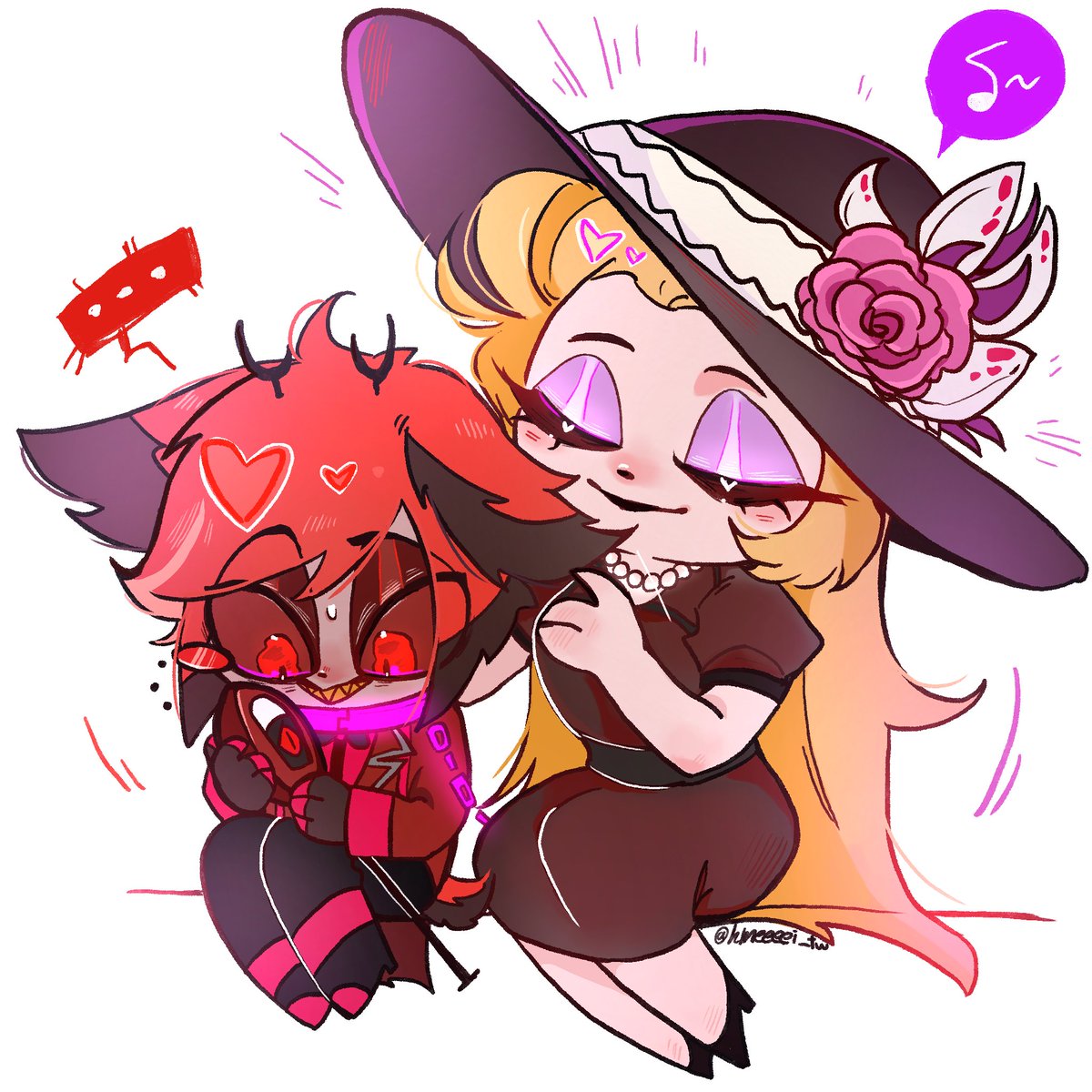 OnO_99520's tweet photo. Lilith的鹿鹿

#HazbinHotel #HazbinHotelAlastor #HazbinHotelLilith https://t.co/iQzjIrarD9