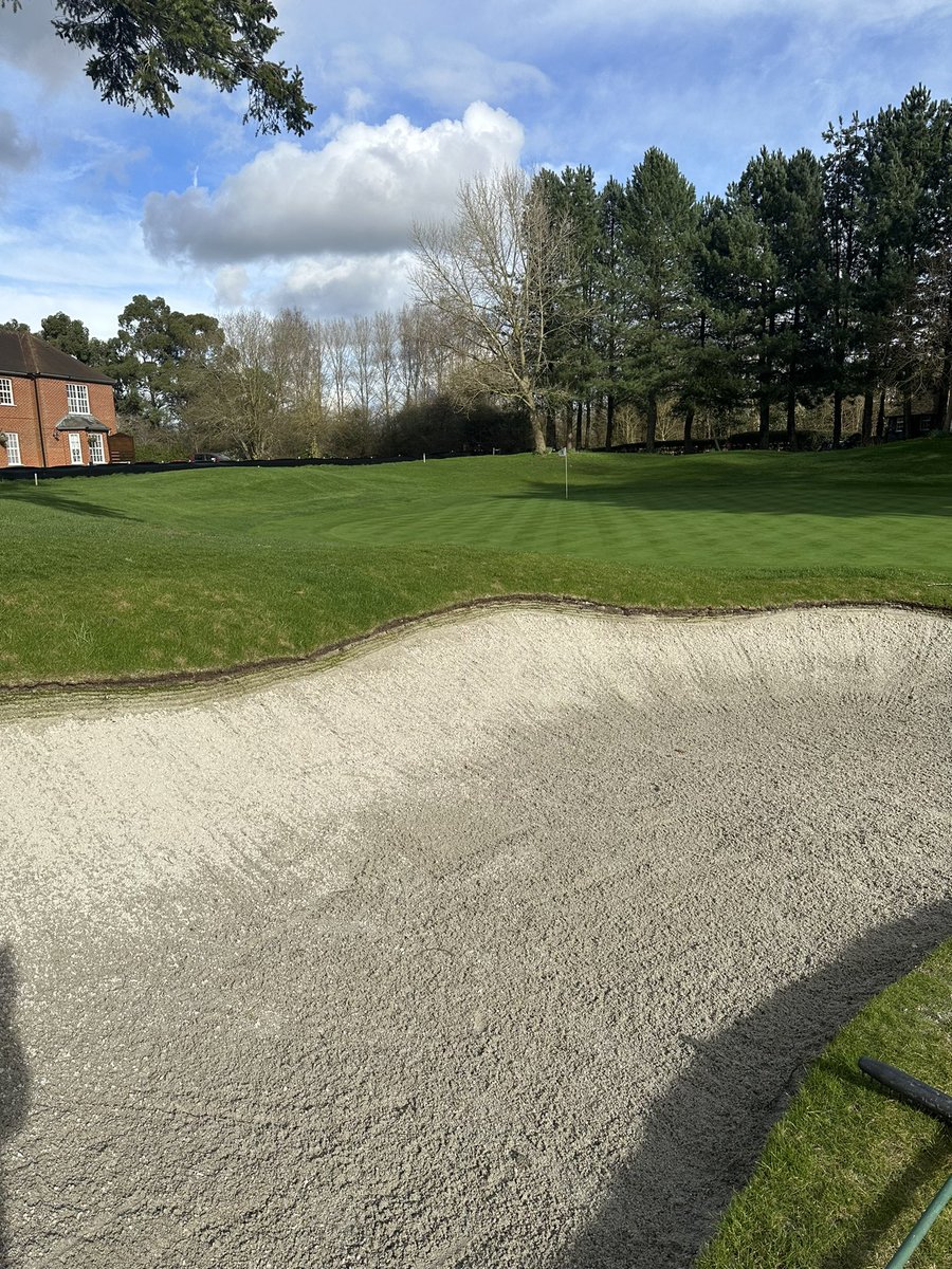 <a href="/SMGCgreens/">Course Manager</a> <a href="/BlinderBunker/">Profusion & Blinder</a> wonderful work <a href="/sandmartinsgc/">Sand Martins G.C</a> proud to be associated with this exciting project <a href="/EcoBunkerLtd/">EcoBunker</a> look forward to future phases!