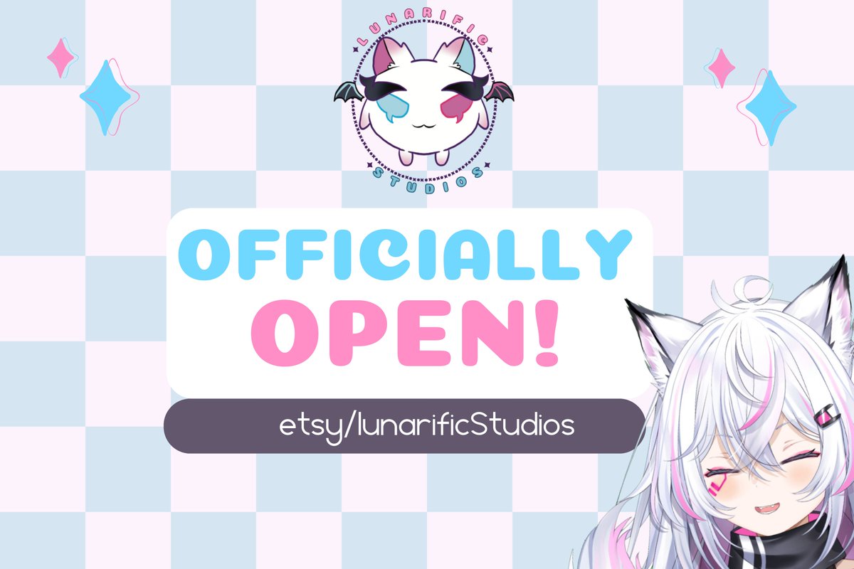 lunarificmoon's tweet image. I want to say a true heartfelt sorry to you all, the shop had some major issues that wasnt specified in its terms and conditions so unfortunately ill have to close it... BUT I moved everything to Etsy instead! Until as such time ⬇️
#vtuber #merchshop #SmallBusiness