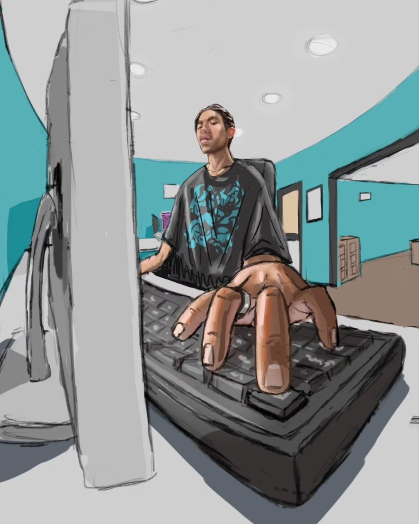 Nugaart's tweet photo. If only there was an escape button.

#art #arts #artists #artistsontwitter #illustrator #illustration #photoshop #illustrator #nugaart #conceptart #perspective #perspectiveart https://t.co/KzEUDfG8hW