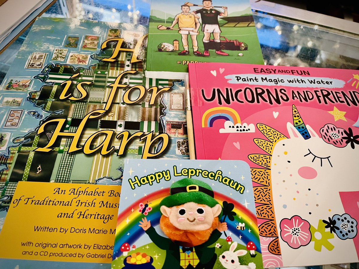 Books and activities for children! At Bridget's - An Irish Tradition • 88 Wesr Main Street, Norton, MA • 508-285-9700 • bit.ly/BridgetsAnIris…