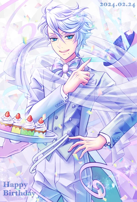 お誕生日おめでとう!たくさん夢をかなえてほしい#アズール・アーシェングロット誕生祭2024 