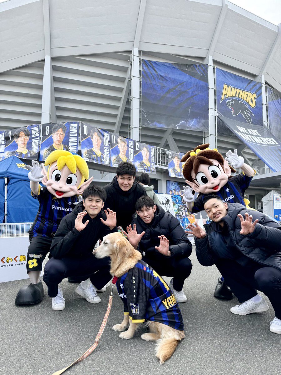 パピネス、ピピンくん、ポピーちゃんがパナソニックアリーナに登場