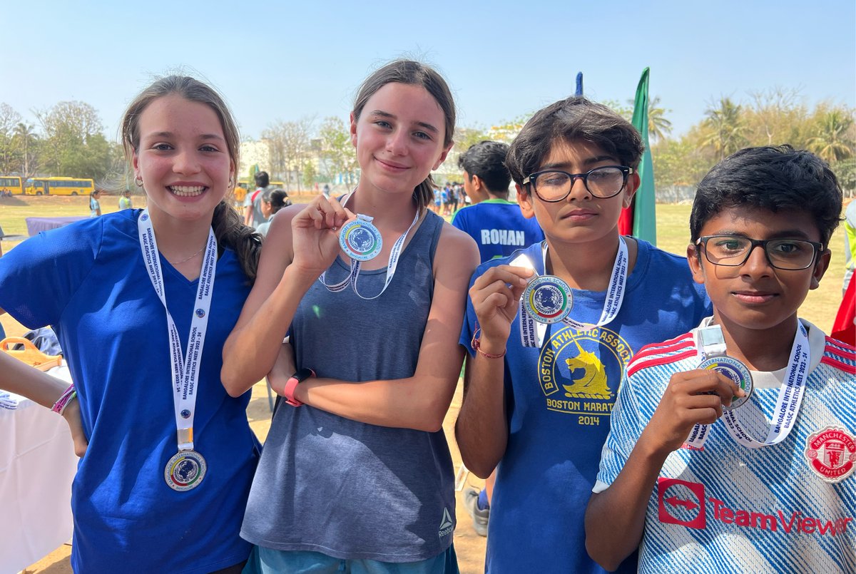 cisblearns's tweet photo. CIS triumphed at the first-ever BAASC Track & Field Championship on Tuesday! Our squad of 25 athletes showcased pure prowess, bringing home an incredible 25 medals. #AthleticAchievement #CISStars #HardWorkPaysOff #SquadGoals #PodiumSuccess #TrackAndFieldExcellence https://t.co/sIOwLQN8Uw