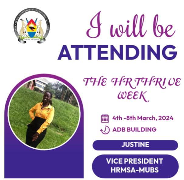 HrmsaMubs's tweet photo. Is MUBS ready for the HR week ? Don't be left behind . Don't be the lost sheep come and be part of the family. #daretoconfront https://t.co/VYSo6CW0fK