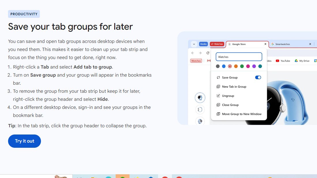 devanshi_0803's tweet image. Wants to know what&apos;s NEW ON CHROME

- Save your tab groups for later
- Help keep your child safer online

for detailed information check here: 
chrome://whats-new/

@googlechrome #chromeupdate #Chrome #browserupdate