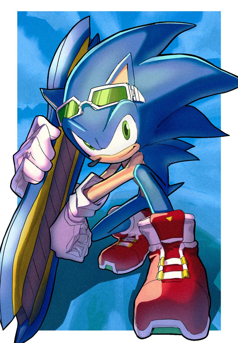 #SonicTheHedeghog 
#SonicRiders #sonicfanart #ソニかつ