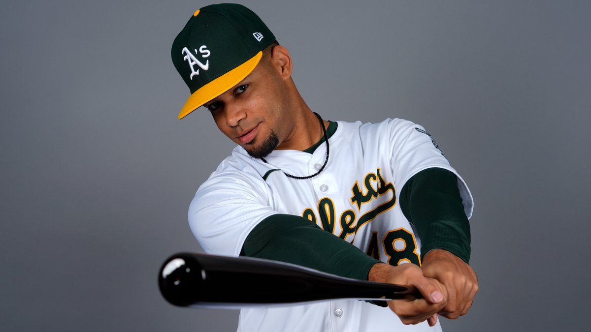 After working out with Major Leaguers in the offseason, Darell Hernaiz is closer than ever to making his #Athletics debut. Now the biggest questions are when and at what position: atmlb.com/49oy2Fz