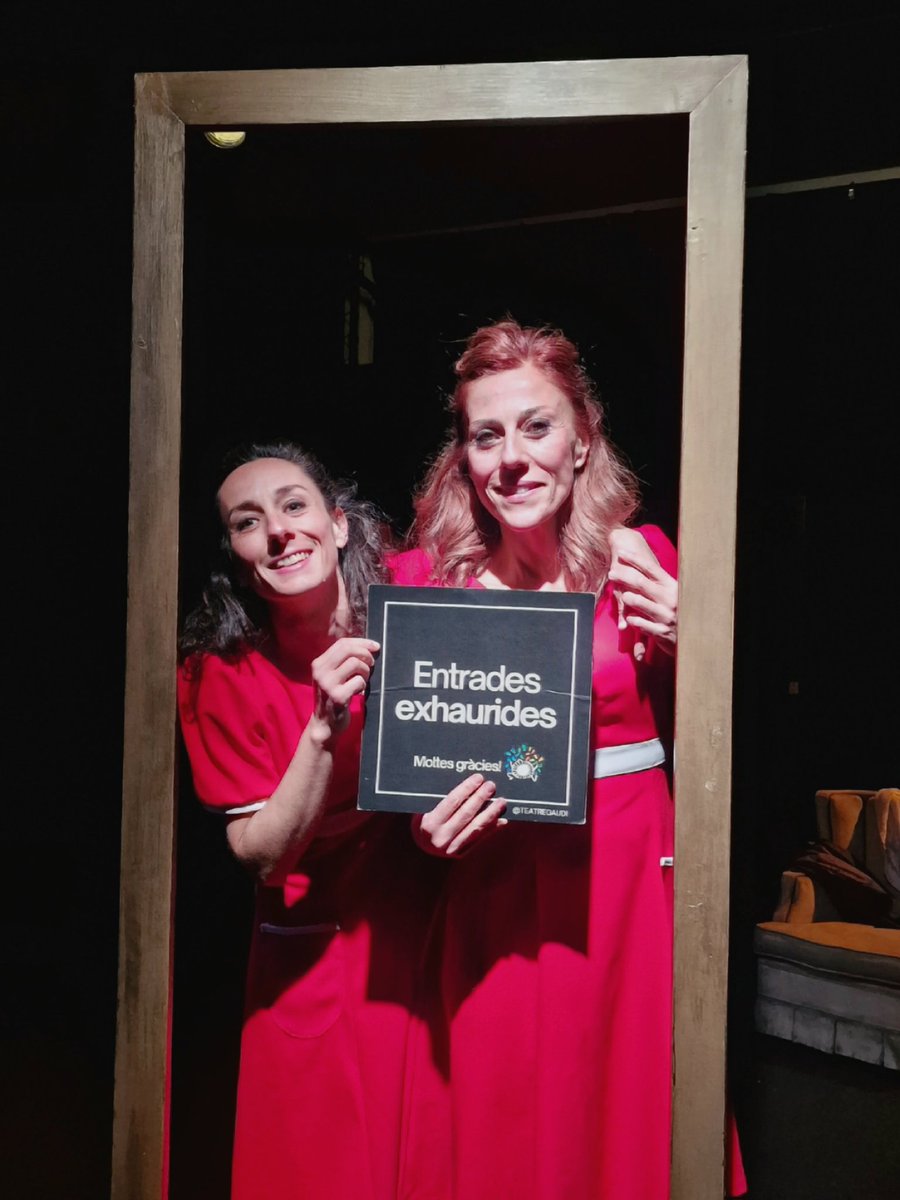 I un dia més pengem cartell. Moltes gràcies per deixar-vos atrapar per #ANNA al
<a href="/teatregaudi/">Teatre Gaudí</a>
#teatre #cartellera #Barcelona #espectacle