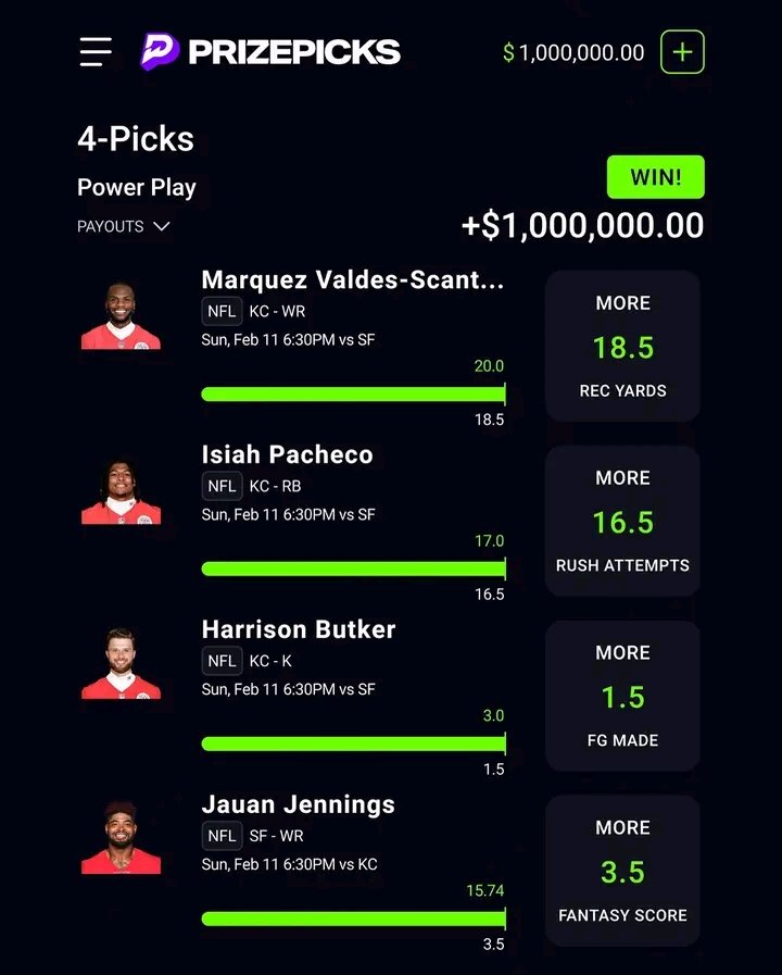 CASHED ✅✅💯

BE PART OF THE WINNING TEAM.

IS A MUST WIN IN 2-3 SLIPS DAILY IN THE PREMIUM ✅✅

BECOME A WINNER TODAY 

➡️ t.me/+YBJxJm9FwGs4M…

#PrizePicks | #PrizePicksNBA #NBA #NBATwitter #prizepicksmlb #PrizePicks #freeplays #potd #bettingpicks #GambingX #chalkboard