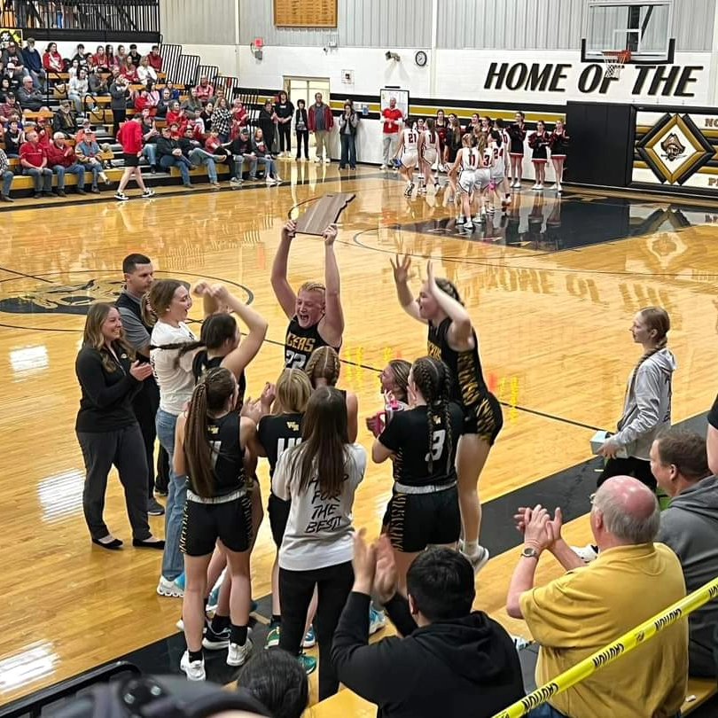 WNladytigers's tweet photo. Proud is an understatement!!  So happy for these girls and our program!!  The strength and desire we played with tonight was amazing!!  We Survived and Advanced!!  SHE-RA!! https://t.co/xykn5aVk4u