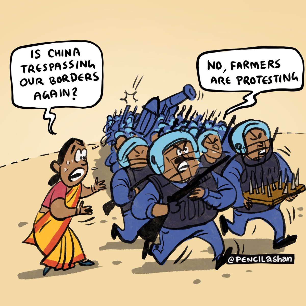 #Farmersprotest #dillichalo #haryana #indianfarmers #indian #india