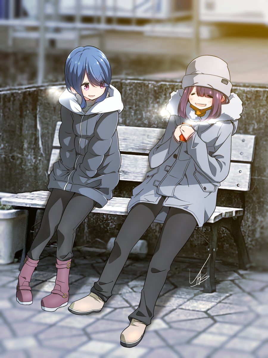 圖 馬尾撫子 & 綾乃 = U =