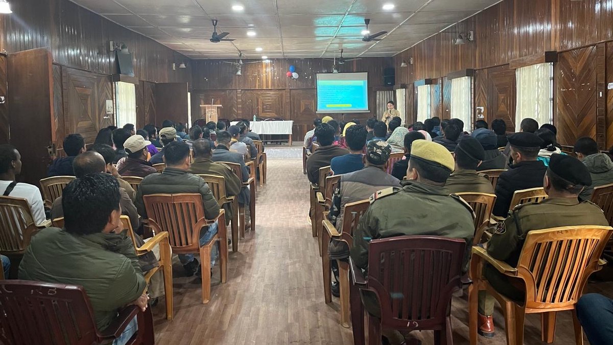 A 3 days comprehensive training on Election and its procedures and processes- MCC, Election Expenditure Monitoring, Nomination/ Scrutiny/Qualification/Disqualification, Withdrawal/Allotment of symbols/ Poll Day arrangements, EVM & VVPAT etc was conducted at Roing. @ceoarunachal