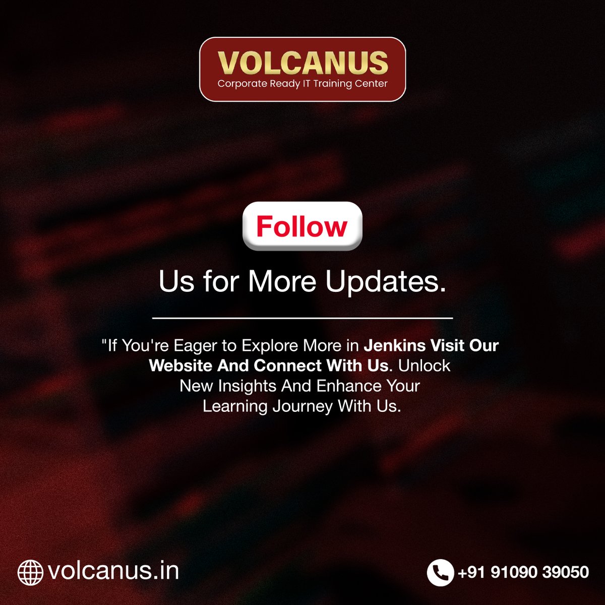 VolcanusAcademy's tweet image. Dive into the heart of Jenkins with our Q&A session! Uncover the secrets of CI/CD excellence, collaboration magic, and seamless integrations. Your journey to DevOps brilliance starts here!
#JenkinsQandA #DevOpsMastery