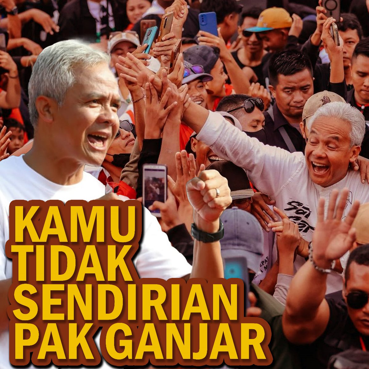 Kehadiran Mas Ganjar - Prof Mahfud mengingatkan kita bahwa di setiap hari, ada kebaikan yang bisa dilakukan. Ganjar Pranowo, terbukti lebih baik @bamgyue 
#KitaAdalahTiga
#BanggaBersamaGPMMD