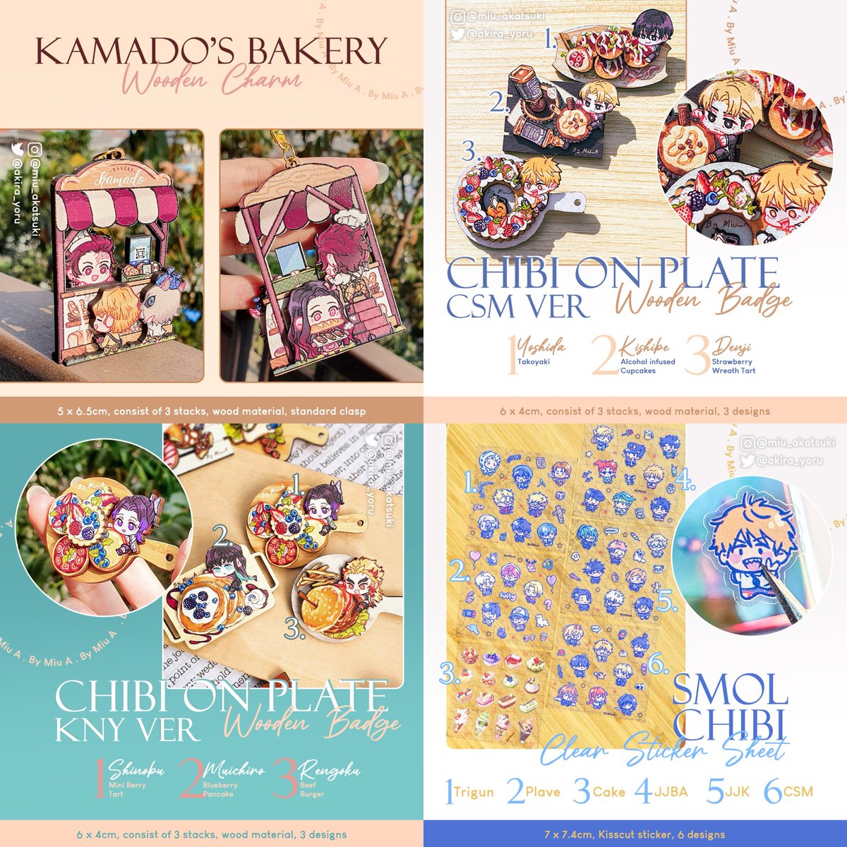 iovetines's tweet image. RTs♡ [MY GO 🇲🇾 - #iovegos]
ORV, JJK, KNY, CSM ++ Fanmerch (@akira_yoru)

🏷️RM17-68
📅Closes: March 9 • 4 P.M.
💸2nd payment needed
🎁Freebies✅
💌Order form: forms.gle/V69uvi8yoy4JMA…

#pasaranimeMY @pasaranimeMY