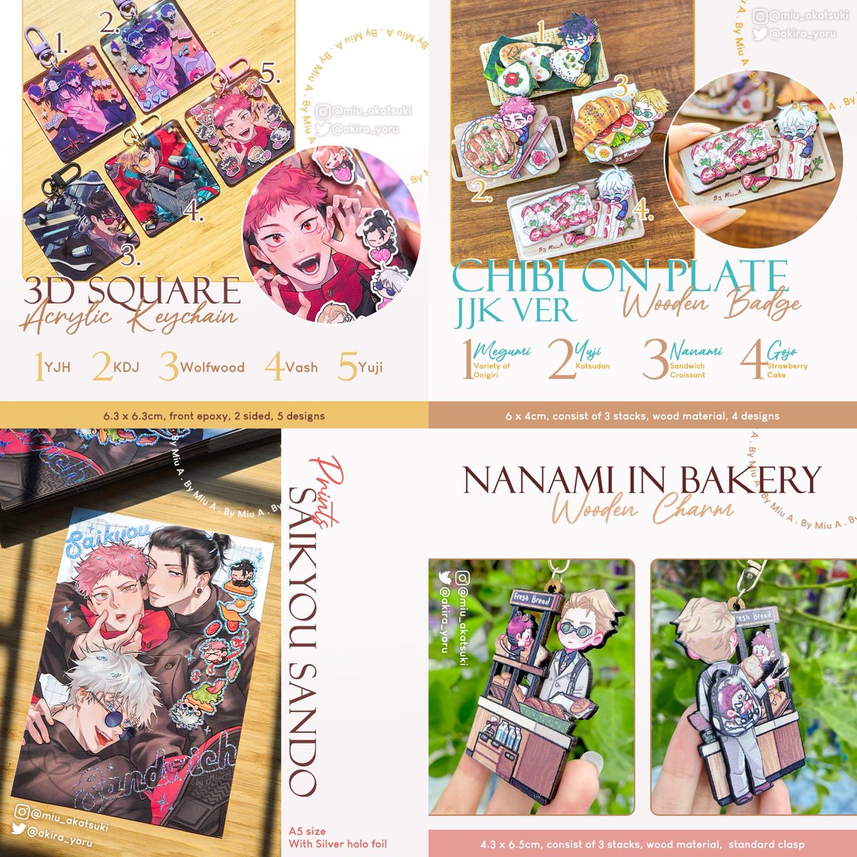 iovetines's tweet image. RTs♡ [MY GO 🇲🇾 - #iovegos]
ORV, JJK, KNY, CSM ++ Fanmerch (@akira_yoru)

🏷️RM17-68
📅Closes: March 9 • 4 P.M.
💸2nd payment needed
🎁Freebies✅
💌Order form: forms.gle/V69uvi8yoy4JMA…

#pasaranimeMY @pasaranimeMY