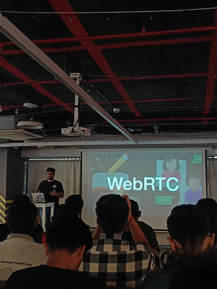 rudrapratik30's tweet image. Amazing talk by @adityathakurxd on Flutter WebRTC at #FlutterPulse by @FlutterNagpur
Got to know about how to enable real time communication in flutter apps.
#FlutterNagpur @laksh_devsigner @praful0203
