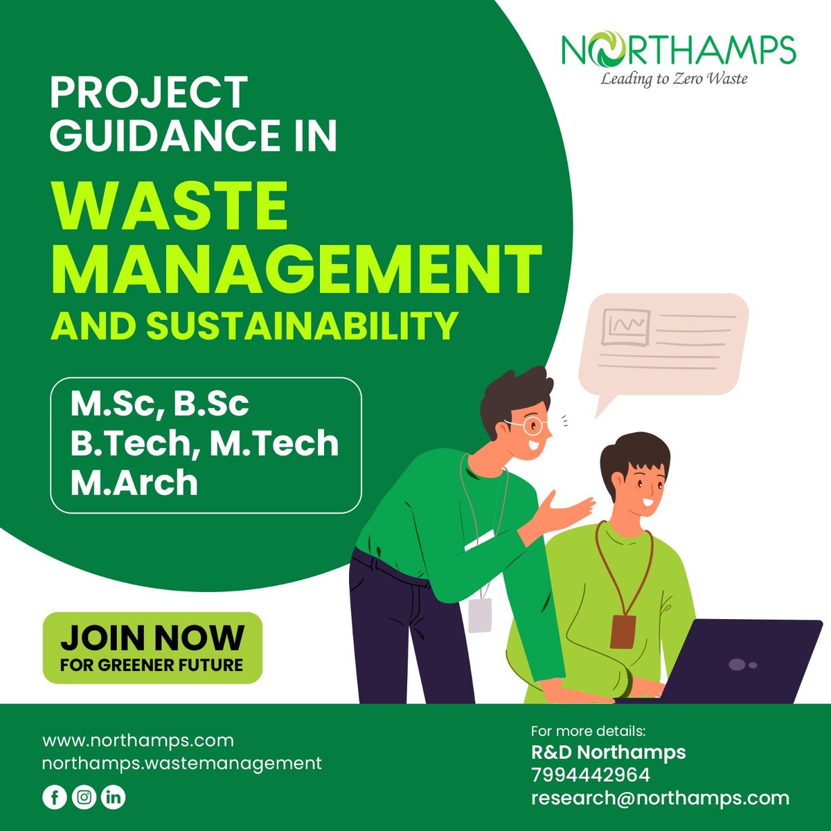 northamps1's tweet image. 𝐏𝐑𝐎𝐉𝐄𝐂𝐓 𝐆𝐔𝐈𝐃𝐀𝐍𝐂𝐄 𝐈𝐍 𝐖𝐀𝐒𝐓𝐄 𝐌𝐀𝐍𝐀𝐆𝐄𝐌𝐄𝐍𝐓 𝐀𝐍𝐃 𝐒𝐔𝐒𝐓𝐀𝐈𝐍𝐀𝐁𝐈𝐋𝐈𝐓𝐘

𝐌.𝐒𝐜, 𝐁.𝐒𝐜,𝐁.𝐓𝐞𝐜𝐡,𝐌.𝐓𝐞𝐜𝐡,𝐌.𝐀𝐫𝐜𝐡

#northampswastemanagement #project #Projectassistance #students #wastemanagement #recycling #reuse #materialhandling