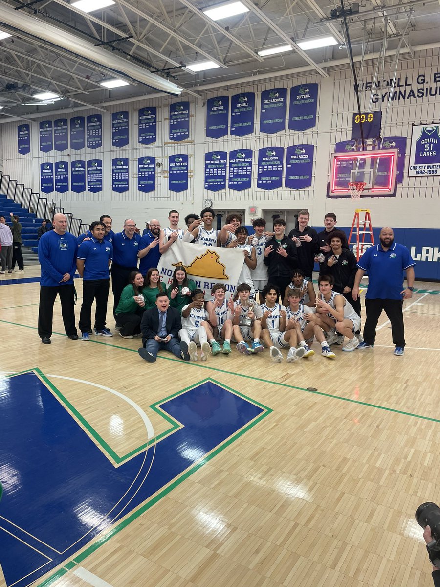 2024 Northern Region Champions…congratulations fellas, see you next week in the state quarterfinals.