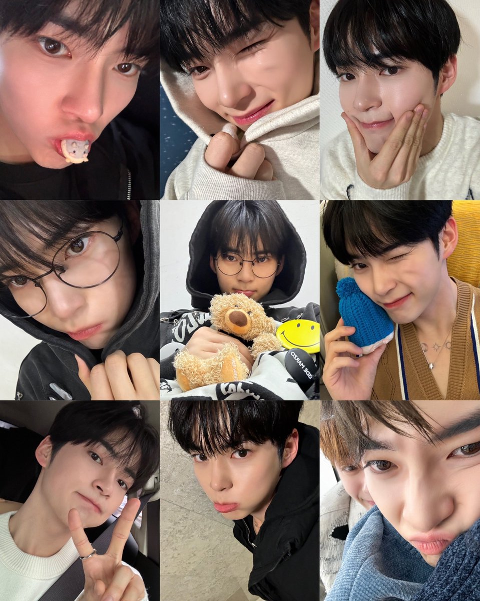 who take the cutest selcas and why is it sung hanbin