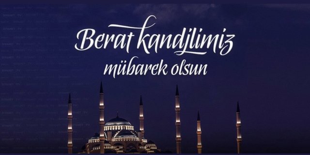 Berat kandilimiz mübarek olsun