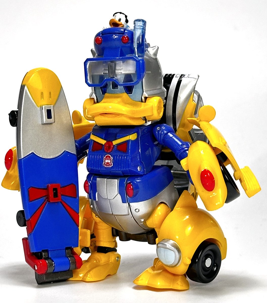 ディズニー ミッキー トランスフォーマー ドナルドダック トランスフォーマー ディズニーレーベル ミッキー+ドナルド 新品未使用