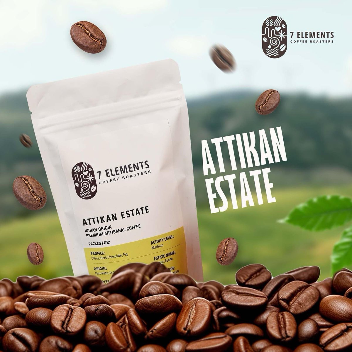 Embark on a coffee voyage with Attikan Estate Premium Artisanal Coffee beans, hailing from the lush region of Karnataka.
#CraftedWithPrecision #CoffeeElegance #7ElementsExperience
#AttikanEstateCoffee #PremiumBlends #FlavorfulJourney #CoffeeLovers #IndulgeInTheRichness