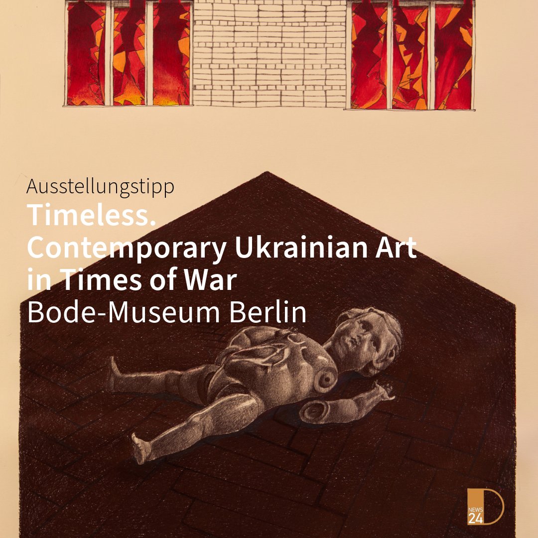DNEWS24Medien's tweet image. #UkraineKrieg #ukrainianart #bodemuseum
#Ausgehtipp in #DNEWS24
#AUSSTELLUNGSTIPP: #TIMELESS. CONTEMPORARY UKRAINIAN ART IN TIMES OF WAR. BODE-MUSEUM BERLIN
dnews24.de/ausstellungsti…