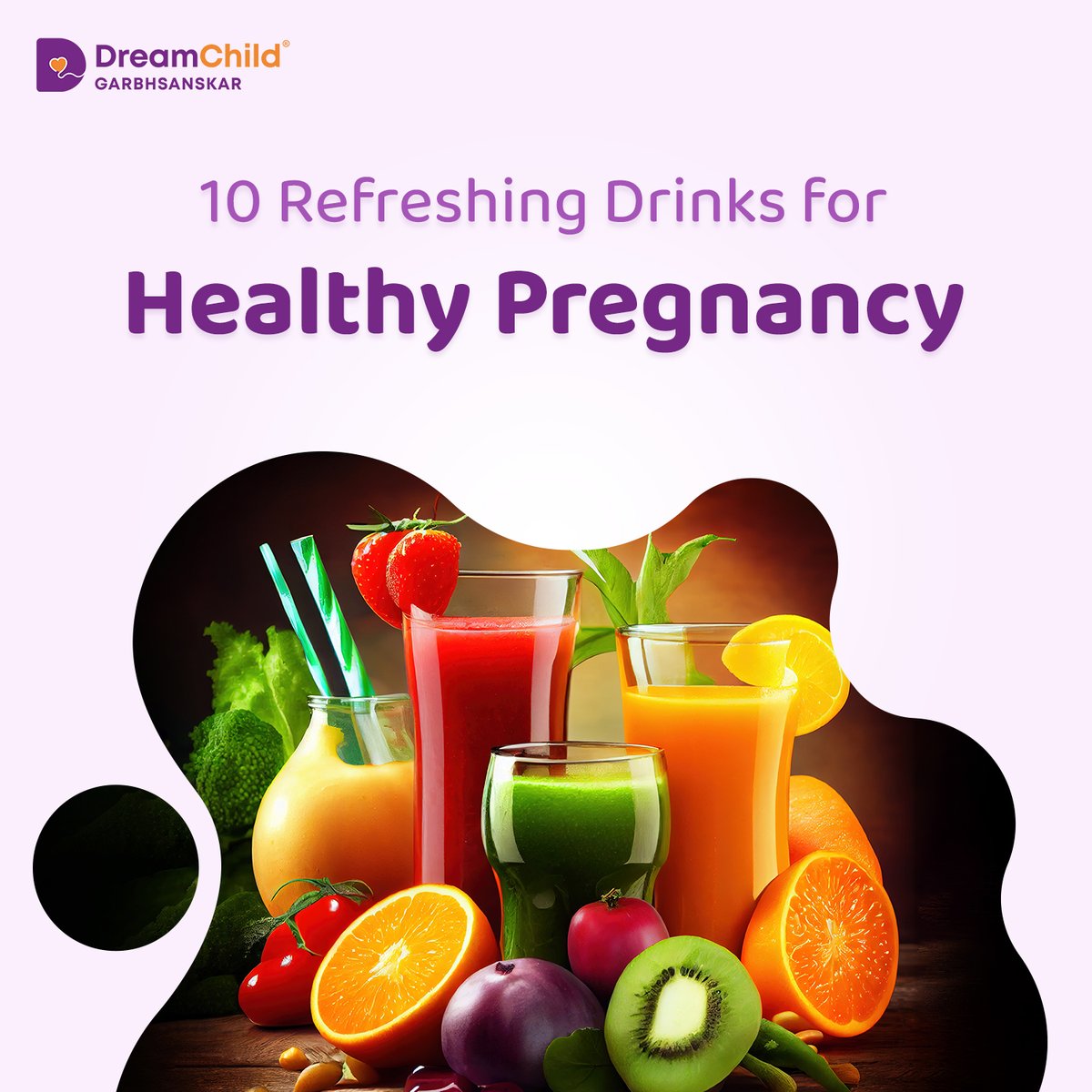 😑 Did you feel tired in Pregnancy?? 🧃 Here are 10 Refreshing Drink for Pregnancy 💌 Read Full blog here:- app.dreamchild.in/link/10-drinks #pregnancydrink #nimbupani #coconutwater #energydrink #lemonbenefits #pregnancytips #refreshdrinks #dreamchild #garbhsanskar