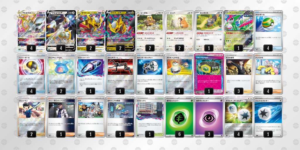 蔦屋書店　茂原店シティリーグ

使用デッキ:アルギラ

1リザードン⭕️
2リザードン⭕️
3バトンカイナ⭕️
4ルギア❌
5ロスバレ⭕️
6ロストヌメルゴン❌

17位でした！！！

ラスト…悔しいな！
対戦して頂いた方、ジャジの方ありがとうございました！
また精進します！