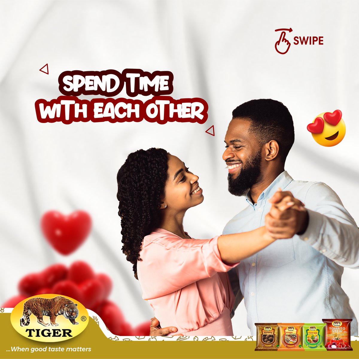 Love doesn't stop after Valentine's Day! Dear Single-pringles, crushin' on someone special? Our love tips are here to help. 
Swipe >>> for useful information 😃

#tigerspices #WhenGoodTasteMatters #love