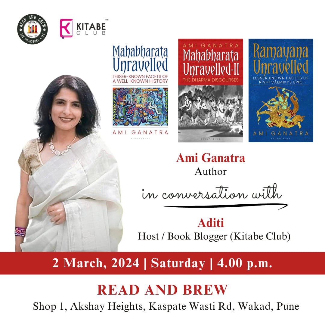 KitabeClub's tweet image. #pune
Last 5 spots left
We are thrilled beyond words to host @6amiji ji for an Offline author interaction at Kitabe Club along with @readandbrew_ to be hosted by @aditikoranne
I can proudly say that this is one of our personal milestones and totally a dream come true
#amiganatra