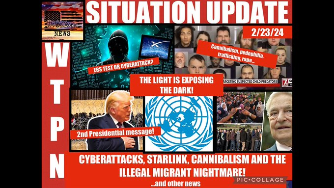 BlackHouseGov's tweet photo. #BlackHouseGov: #Agenda47 #WTPN #2Q24 [#FuckTheFed] 

🤯 #Fulford 47m0s <- i concur, #GalacticFederation #Alliance #Military Must Strike the Evil [#Satanic] [D]emons "FULL Spread Spectrum" in an absolute #5GUW #HolyWar in "Self Defense"...
https://t.co/pitkxZndoR
https://t.co/hikSLQ7l6z