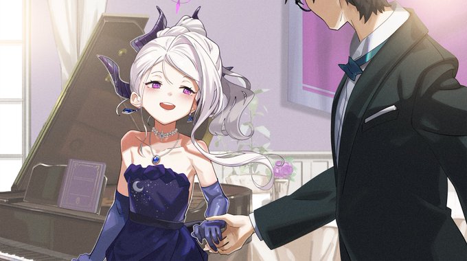 ドレスヒナ委員長 #ブルアカ 