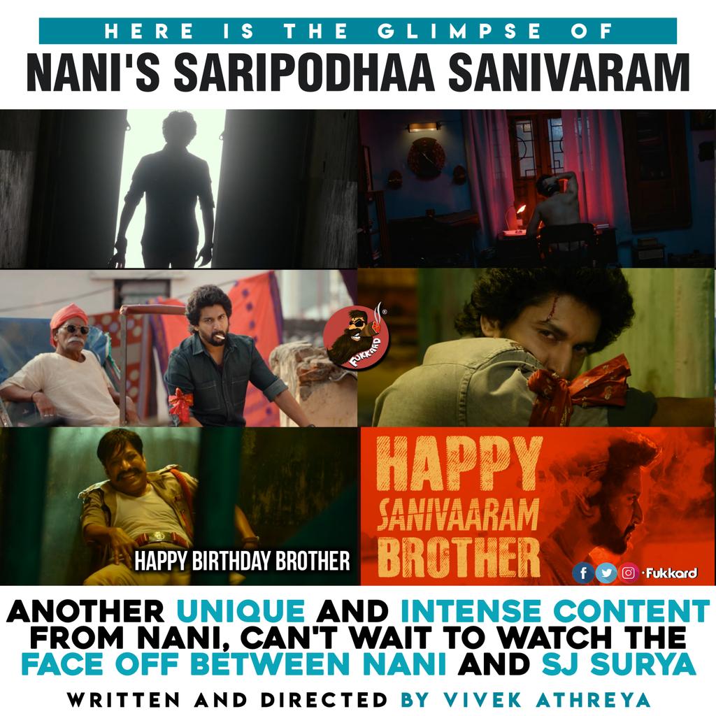 #SaripodhaaSanivaaramGlimpse
- youtu.be/CU1cenQEPlI?si…

#HappyBirthdayNani
#SaripodhaaSanivaaram
#SuryasSaturday