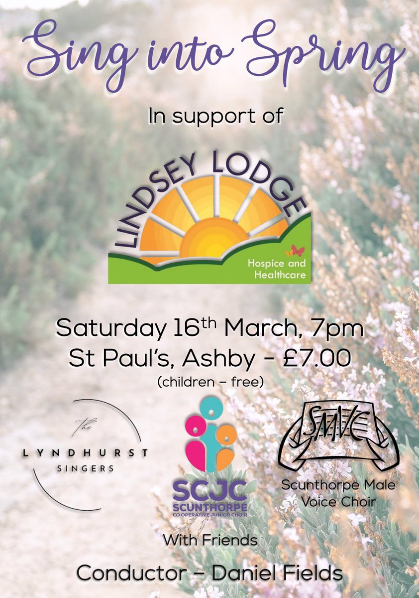 Scunthorpe Male Voice Choir (@scunthorpemvc) on Twitter photo Three weeks today!
All proceeds to the wonderful work of <a href="/LindseyLodge/">Lindsey Lodge Hospice and Healthcare</a>.
Come and see what we’re all about! Three weeks today!
All proceeds to the wonderful work of <a href="/LindseyLodge/">Lindsey Lodge Hospice and Healthcare</a>.
Come and see what we’re all about!