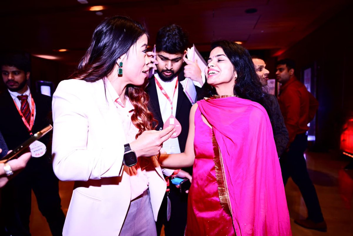 14 years ago <a href="/MangteC/">Dr. M C Mary Kom OLY</a> di helped me drape the saree during the Asian Games 2010. We met after that last night ❤️🌟 <a href="/toisports/">TOI Sports</a> #sportsbiz #events #TOISA
